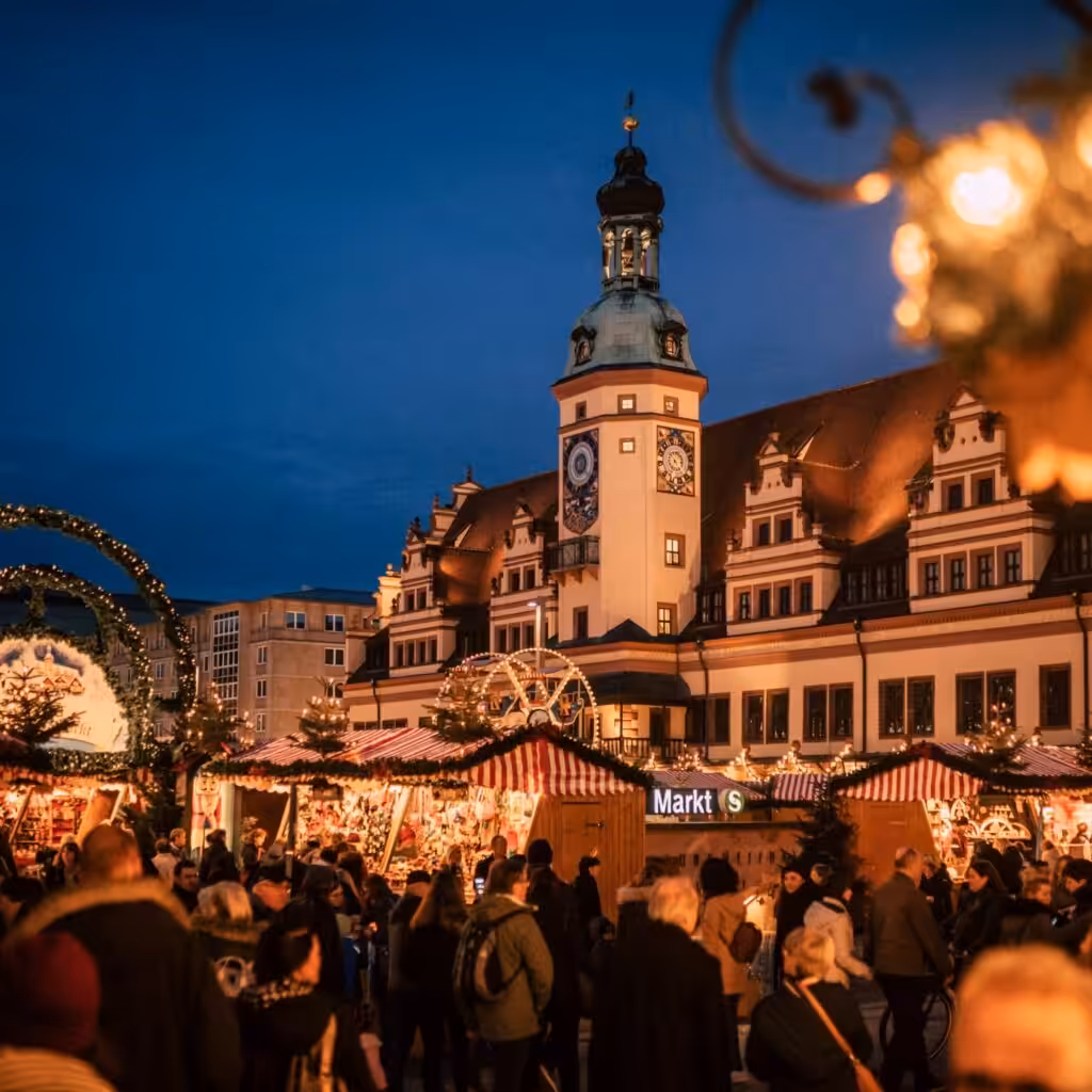 Leipzig Christmas market