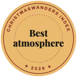 ChristmasWanders Index 2026 badge, Best atmosphere