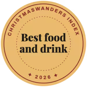 ChristmasWanders Index 2026 badge, Best food and drink