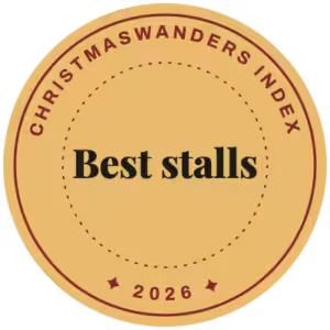 ChristmasWanders Index 2026 badge, Best stalls