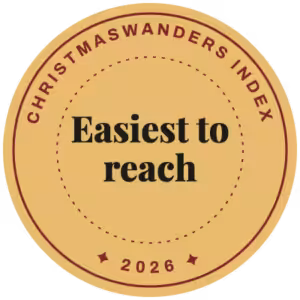 ChristmasWanders Index 2026 badge, Easiest to reach